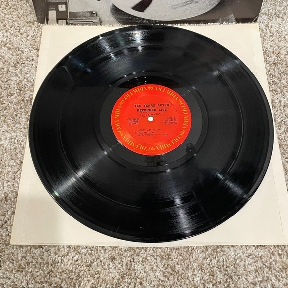Ten Years After Recorded Live Vinyl Record - Picture 7 of 10